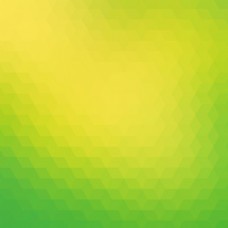 绿色和黄色色调的多边形背景