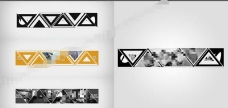 简约大方三角分割logo揭示片头AE模板