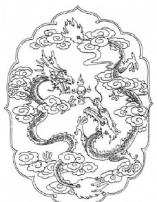 吉祥图纹龙纹图案吉祥图案中国传统图案247