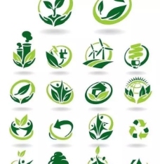 绿色环保logo图片