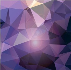 名片模板紫色几何背景图片