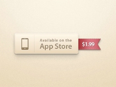 app store 按钮设计