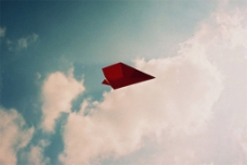 纸舞飞舞的纸飞机