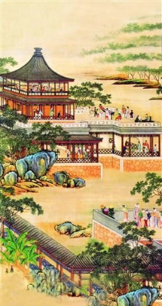 人物名画中国古典藏画0074